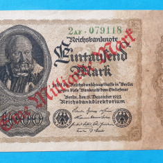 GERMANIA 1 MILIARD de Marci 1.000.000.000 Mark Bancnota veche originala 1922