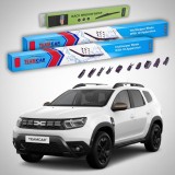 Cumpara ieftin Ștergătoare Dacia Duster II HM_ 2020-2024 | Set Față și Spate Flat Premium &ndash; TeamCar&reg;