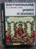 Dictionnaire illustr&eacute; des pens&eacute;es et maximes