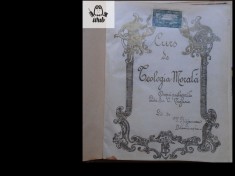 Constantin Nazarie Teologie morala - curs scris de mana 1914-1915 355 pag foto