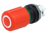 Comutator de siguranță ABB 22mm, 2 poziții, roșu, fără IP66