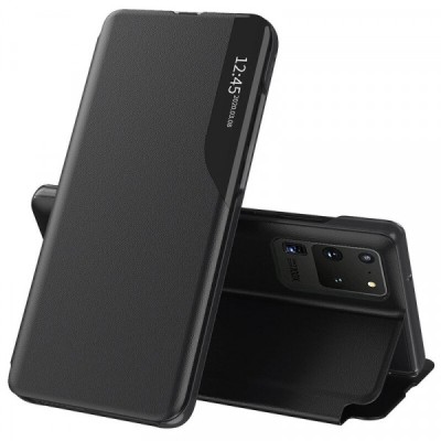 Husa pentru Samsung Galaxy S20 Ultra 5G G988 / S20 Ultra G988, Techsuit, eFold, Neagra foto