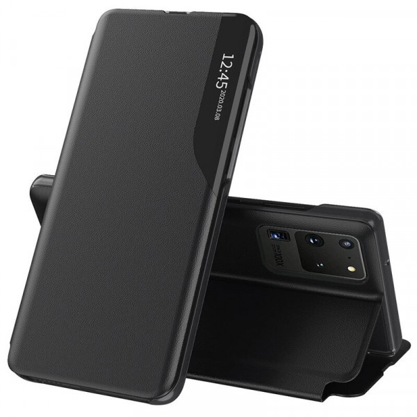 Husa pentru Samsung Galaxy S20 Ultra 5G G988 / S20 Ultra G988, Techsuit, eFold, Neagra