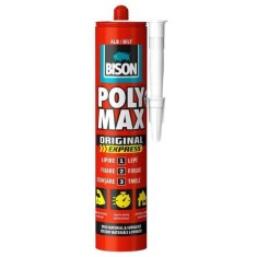 Adeziv universal Bison Poly Max Original Express, interior / exterior, alb, 425 g