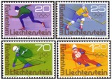 Liechtenstein 1975 - J. O. Innsbruck, serie neuzata