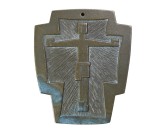 INEDIT CRUCIFIX VECHI DIN BRONZ MASIV