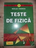 Teste de fizica- Nicolae Chiorcea