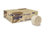 Hartie igienica autocut Lucart EcoNatural 900ID, 2 str, 202 m/rola, 12 role/bax