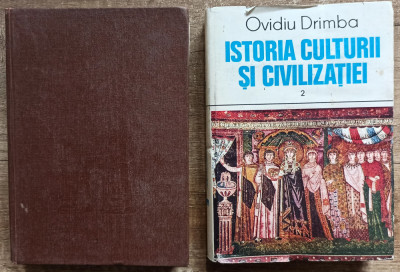 Istoria culturii si civilizatiei - Ovidiu Drimba// primele doua volume foto