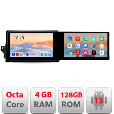 Navigatie Toyota Camry 2021- Kit-camry2021 Edotec 2 ecrane 8 core 4+128 21.6 inch Incell android Wifi 5Ghz gps internet CarStore Technology foto