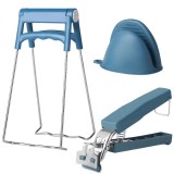 Set ustensile bucatarie, manere detasabile pentru vase fierbinti , manusi de protectie din silicon