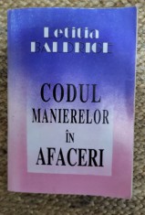 CODUL MANIERELOR IN AFACERI-LETITIA BALDRIGE foto
