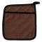 șervet Bucătărie, Neoprene, 19x21 cm, Maro/Negru