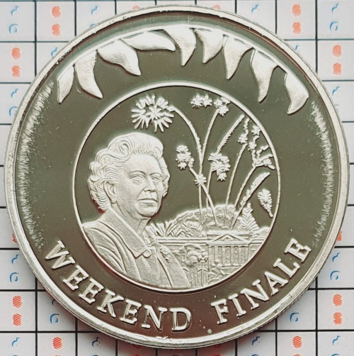 Falkland 50 Pence - Elizabeth II (Weekend Final) 2002 UNC - km 97 - A039