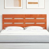 VidaXL Tăblie cap Maro 140.5 x 3 x 80 cm Lemn masiv de pin