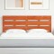 vidaXL Tăblie cap Maro 140.5 x 3 x 80 cm Lemn masiv de pin 844445