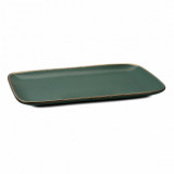 Cumpara ieftin Set 6 platouri Kyra Heinner, 32 x 20 cm, ceramica, Verde