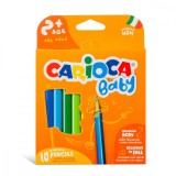 Set 10 creioane colorate, Carioca, Baby Adventurous