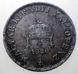 7.419 UNGARIA 20 FILLER 1920 KB, Europa, Fier