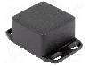 Carcasa aluminiu, 51mmx51mmx31mm, IP54, HAMMOND - 1590LBFLBK