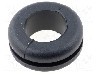 Man&amp;#351;on pentru cabluri, panou max. 1,6mm, elastomer termoplastic TPE, ESSENTRA - HG-6