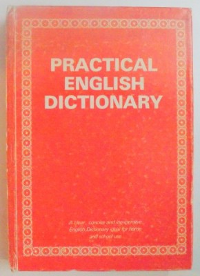 PRACTICAL ENGLISH DICTIONARY foto