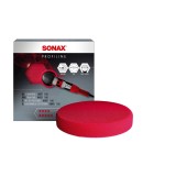 Burete disc dur auto pentru polish, Sonax, 160 mm, rosu
