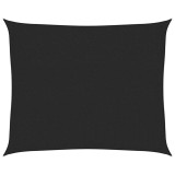 Cumpara ieftin Panza parasolar, negru, 2,5 x 3 m, HDPE, 160 g/m&sup2;