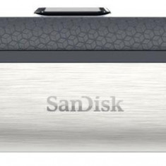 Stick USB Sandisk Ultra Dual Drive, 256GB, USB Type C (Gri/Negru)
