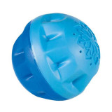 Jucărie pentru c&acirc;ine - minge de răcire, albastru 8 cm