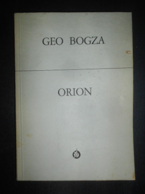Geo Bogza - Orion (1978) foto