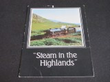 Tren cu Aburi West Highlander, Linia Fort William&ndash;Mallaig . Ilustrată Temă Feroviară de Colecție, Necirculata, Printata