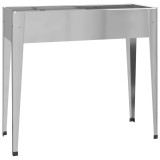Cumpara ieftin Jardiniera de gradina, 100,5x40,5x90 cm, otel galvanizat