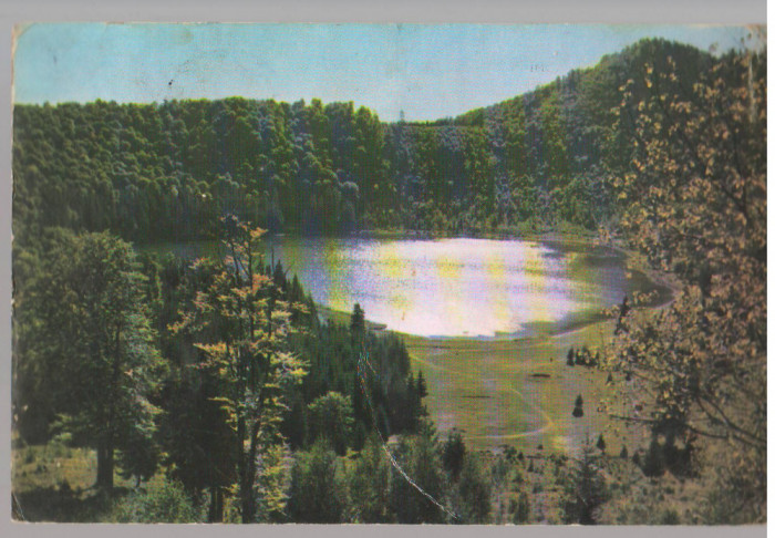 CPIB 15284 - CARTE POSTALA - TUSNAD. LACUL &quot;SF. ANA&quot;, RPR