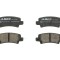 Set placute frana,frana disc TOYOTA COROLLA Verso (ZER, ZZE12, R1) (2004 - 2009) ABE C22028ABE