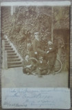 Barbati cu bicicleta// CP 1903, Necirculata, Printata