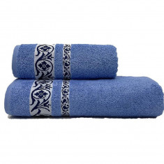 Set 2 Prosoape Arianna Blue 50x100 si 70x140 cm (Bumbac 100%)