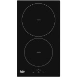 Plita incorporabila Beko HDMI32400DT, Inductie, 2 zone de gatit, Booster, Timer, Control touch, Stop &amp;amp; Go, SlimDesign, Indicator caldura reziduala