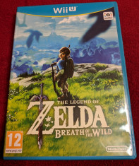 Joc Nintendo WII U Zelda Breath of the Wild foto