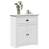 VidaXL Dulap de hol &bdquo;BODO&rdquo; Alb 80x35x90 cm