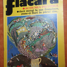 revista flacara 11 august 1973- miron radu paraschivescu,TCM timisoara