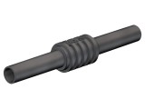 Adaptor Soclu Banană 4mm 32A 1kV Negru