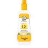 Australian Gold Spray Gel Sunscreen spray protector protectie solara SPF 15 237 ml