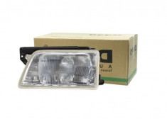 Far OPEL KADETT E, 09.1984-08.1991, partea stanga, DEPO, tip bec H4+W5W; manual; cu rama; halogen