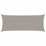 Cumpara ieftin Panza parasolar gri deschis dreptunghiular 2x4,5m HDPE 160 g/m&sup2;