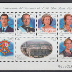 SPANIA 2001 FAMILIA REGALA BLOC MNH