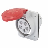 Priza ST unghi 10 3P+N+E 32A Gewiss 400V GW62221H