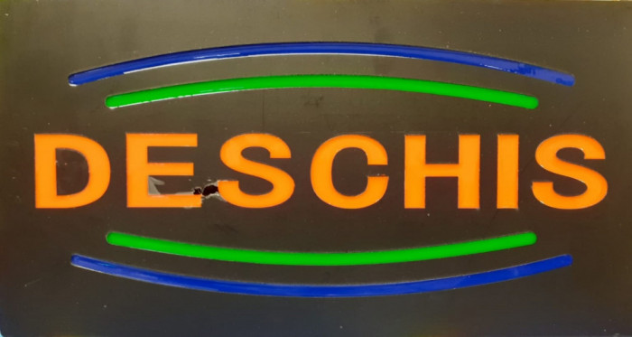 Reclama LED - DESCHIS - de exterior / interior, 44 x 24 cm