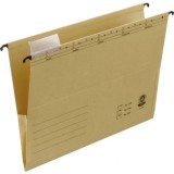 Dosar suspendabil Elba 3300 A4 burduf bagheta metalica kraft eco