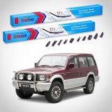 Cumpara ieftin Ștergătoare Mitsubishi Pajero II (V2_W, V3_W, V4_W) 1990-2000 | Set Față Flat Premium &ndash; TeamCar&reg;